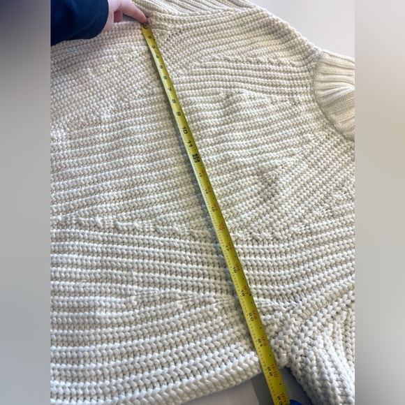 C/MEO COLLECTIVE Anthropologie Chunky Knit Cozy Mock Neck Oversized Sweater XS - Picture 9 of 10